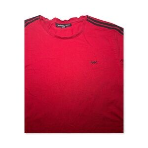 Michael Kors Boys Short Sleeve T-Shirt Red Size Medium  Pre Owned